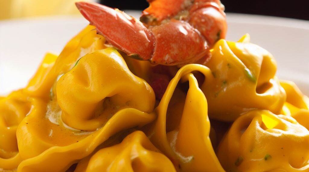Delicie-se com Tortellini de Lagosta ao Molho de Açafrão 1 Delicie-se com Tortellini de Lagosta ao Molho de Açafrão