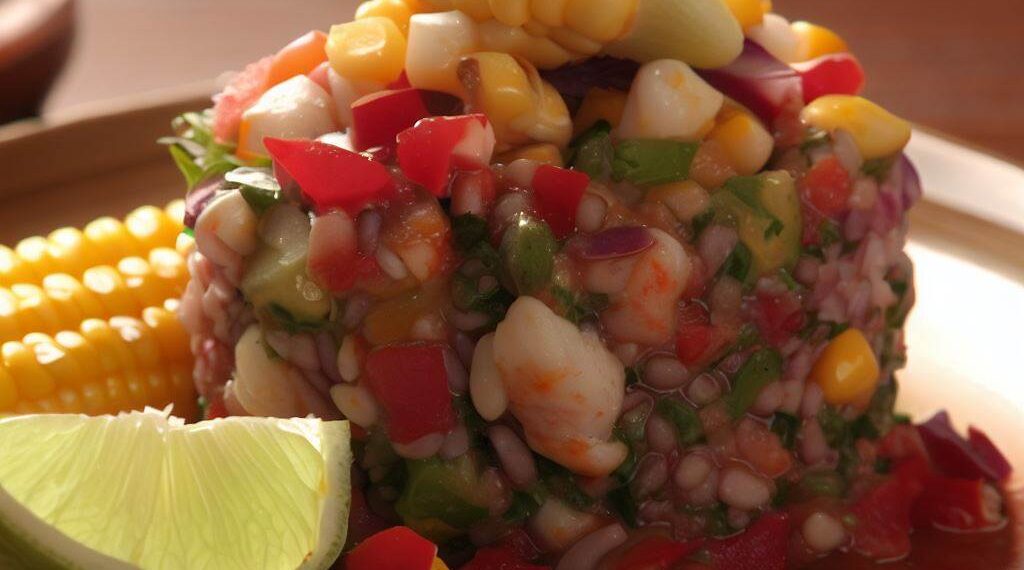 Ceviche Peruano: Frescor dos Frutos do Mar com Limão 1 Ceviche Peruano: Frescor dos Frutos do Mar com Limão