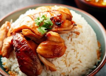 Arroz de Frango de Cingapura: O Prato Nacional Aromático e Saboroso