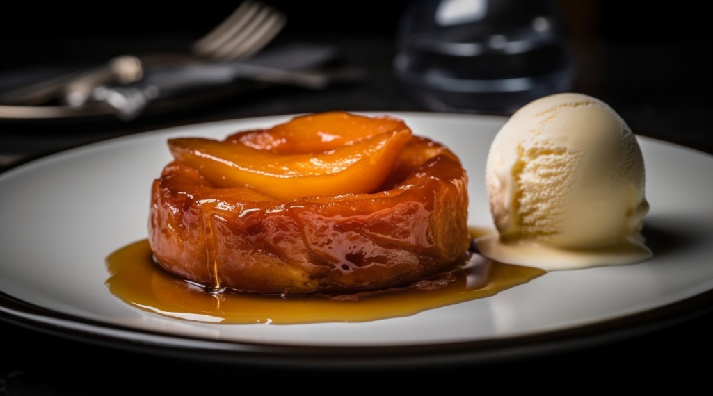 Tarte Tatin de Maçã com Sorvete de Baunilha de Madagascar | Maravilhosa 1 Tarte Tatin de Maçã com Sorvete de Baunilha de Madagascar | Maravilhosa