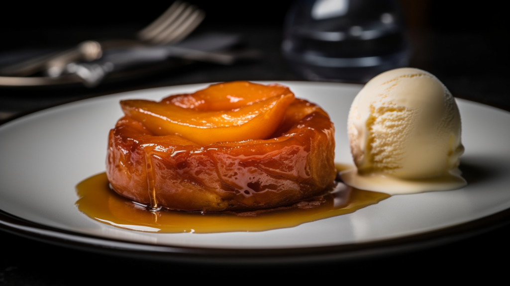 vendedorglobal Apple Tarte Tatin with Madagascar Vanilla Ice Cr 2b47165c da69 43b3 9ea1 de892b2850c7