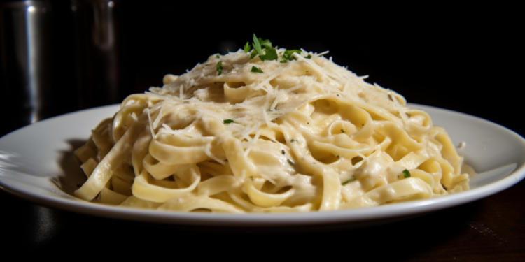 Receita Autêntica de Fettuccine Alfredo com Queijo Parmesão - Massa Deliciosamente Cremosa 2 Receita Autêntica de Fettuccine Alfredo com Queijo Parmesão - Massa Deliciosamente Cremosa