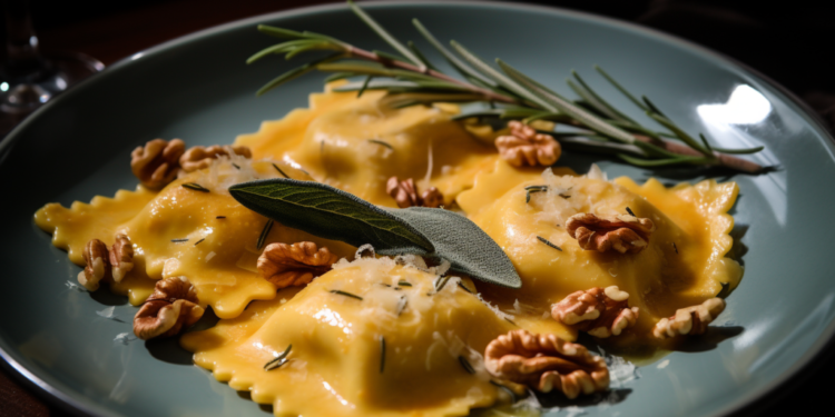 Ravióli de Abóbora com Manteiga de Sálvia e Nozes: Uma Receita Perfeita 3 vendedorglobal Delicious Pumpkin Ravioli with Sage Butter and W 21fb7735 4ef2 4a83 820d cf5436da5f75