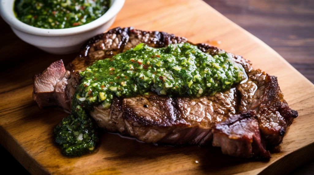 Delicioso Bife Ancho com Chimichurri: Prepare Molho Chimichurri Caseiro 1 Delicioso Bife Ancho com Chimichurri: Prepare Molho Chimichurri Caseiro