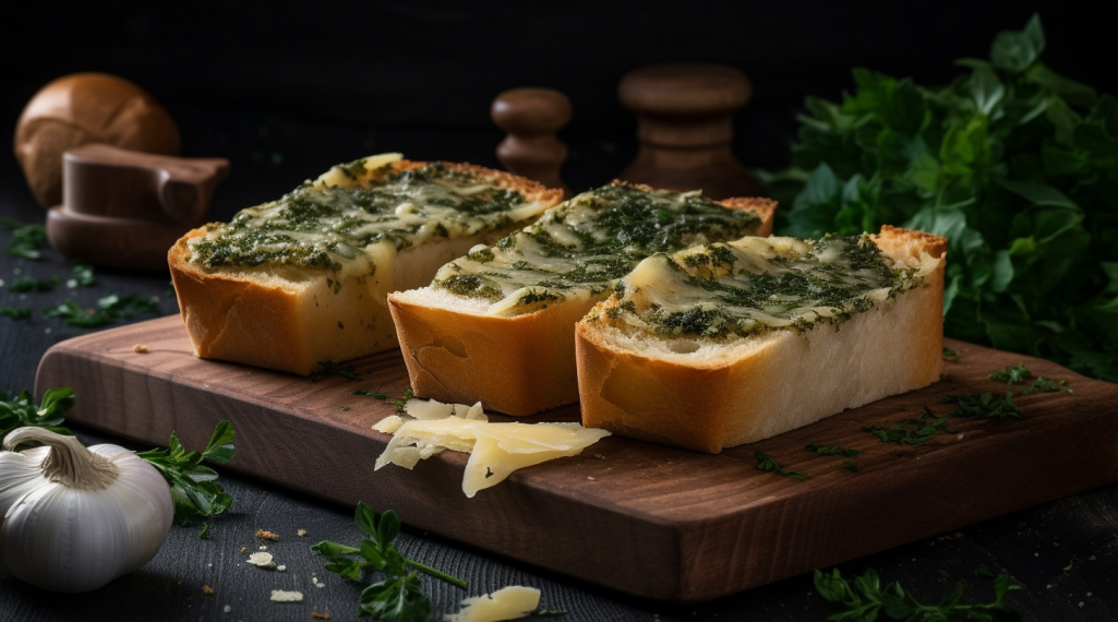Pão de Alho com Ervas e Queijo Parmesão | Uma Receita Saborosa 1 Pão de Alho com Ervas e Queijo Parmesão | Uma Receita Saborosa