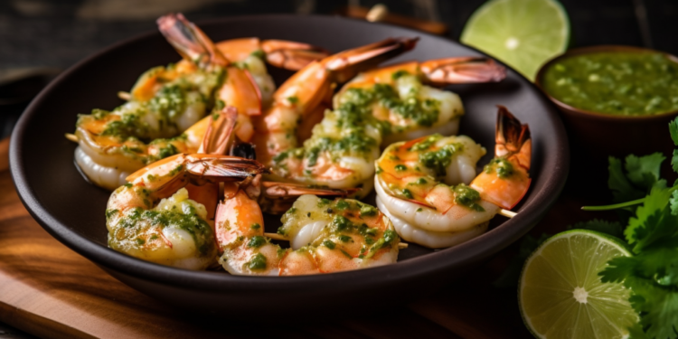 Camarões Grelhados com Molho de Coentros e Limão: Uma Receita Cheia de Sabor 2 Camarões Grelhados com Molho de Coentros e Limão: Uma Receita Cheia de Sabor