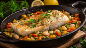 Peixe Assado com Legumes: O Prato Perfeito para Emagrecer!