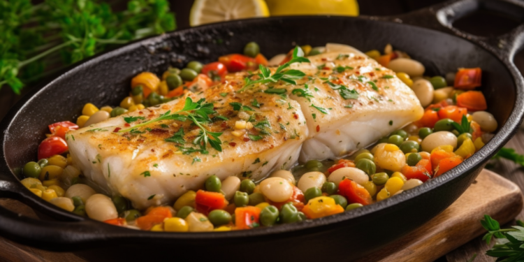 Peixe Assado com Legumes: O Prato Perfeito para Emagrecer!