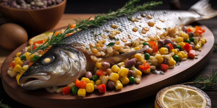 Peixe Assado com Legumes: O Prato Perfeito para Emagrecer! 2 Peixe Assado com Legumes: O Prato Perfeito para Emagrecer!