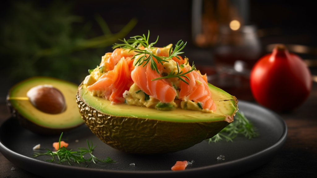 Abacate Recheado com Salmão: Sabor e Emagrecimento em Alta! 2 Abacate Recheado com Salmão: Sabor e Emagrecimento em Alta!