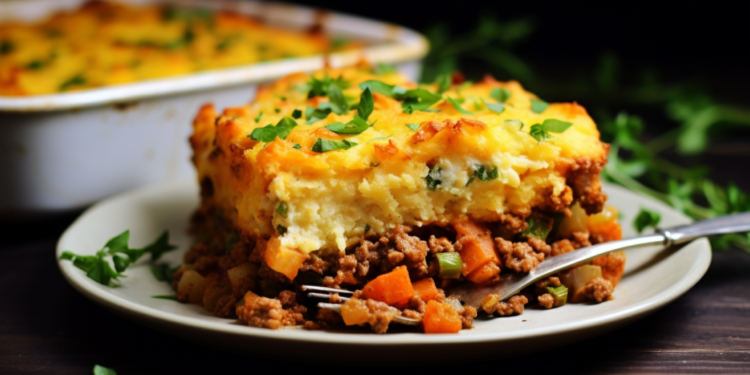 Escondidinho de Batata-Doce: A Receita Fitness que Derrete Gorduras! 3 Escondidinho de batata-doce com frango desfiado