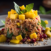 Tartare Tropical de Manga e Atum com Crocante de Quinoa | Receita Exclusiva 12 Tartare Tropical de Manga e Atum com Crocante de Quinoa | Receita Exclusiva