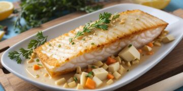 Filé de peixe assado 8 Filé de peixe assado