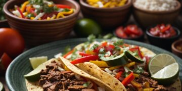 Fajitas Tex-Mex Autênticas: Sabor da Fronteira EUA-México! 5 Fajitas Tex-Mex Autênticas: Sabor da Fronteira EUA-México!
