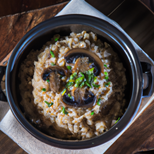 Risoto Clássico de Cogumelos Shiitake 3 Risoto Clássico de Cogumelos Shiitake