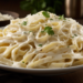 Fettuccine Alfredo: Cremoso 4 Fettuccine Alfredo: Cremoso