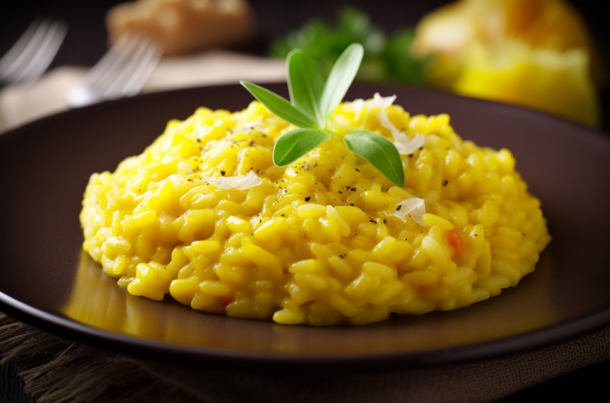 Risotto alla Milanese: Risoto de Açafrão à Moda de Milão 1 Risotto alla Milanese: Risoto de Açafrão à Moda de Milão