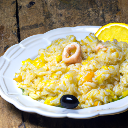 Risoto de Bacalhau Desfiado 3 Risoto de Bacalhau Desfiado