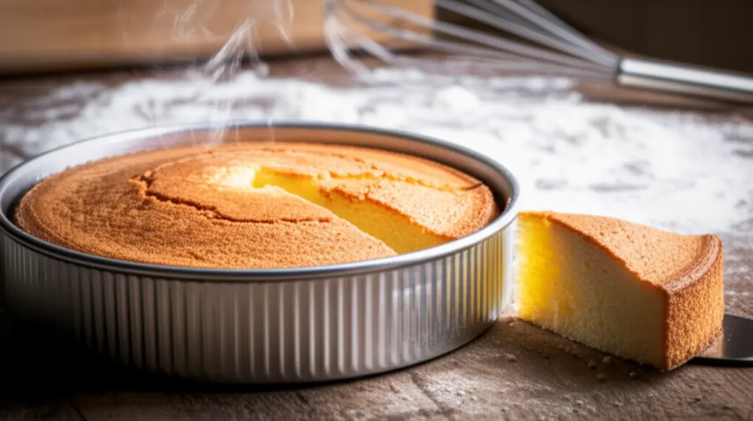 Receita passo a passo da receita de bolo de baunilha fácil