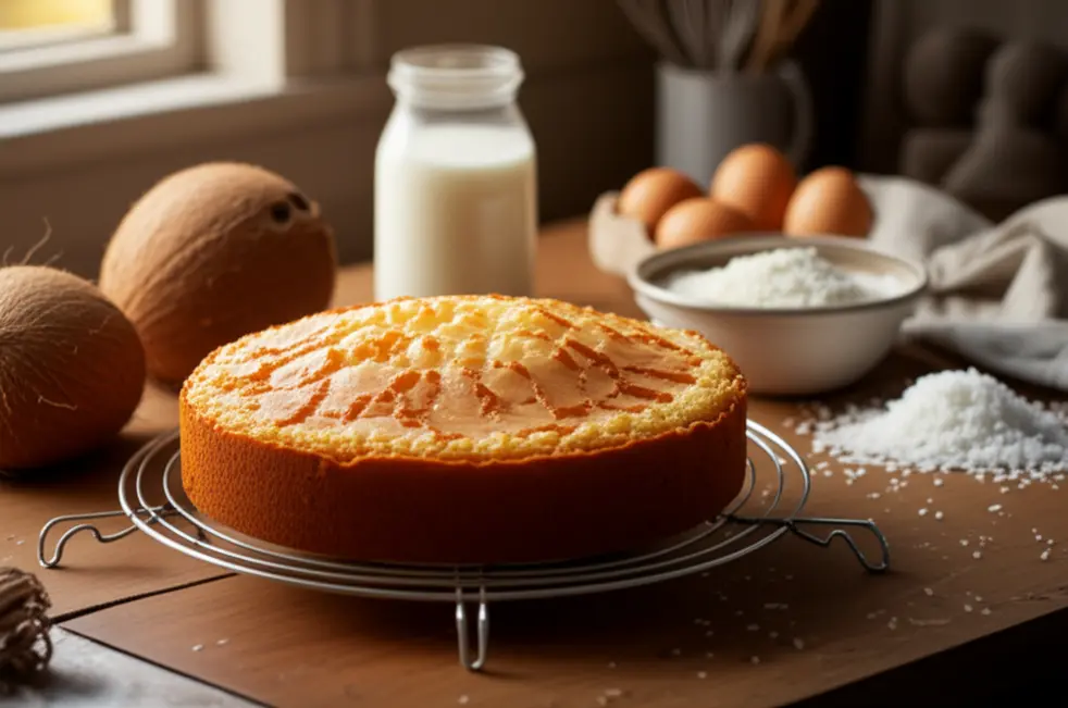 7 Truques e a Receita Perfeita de Bolo de Coco Caseiro Molhadinho Por que o Bolo de Coco Falha e como Evitar Erros Comuns