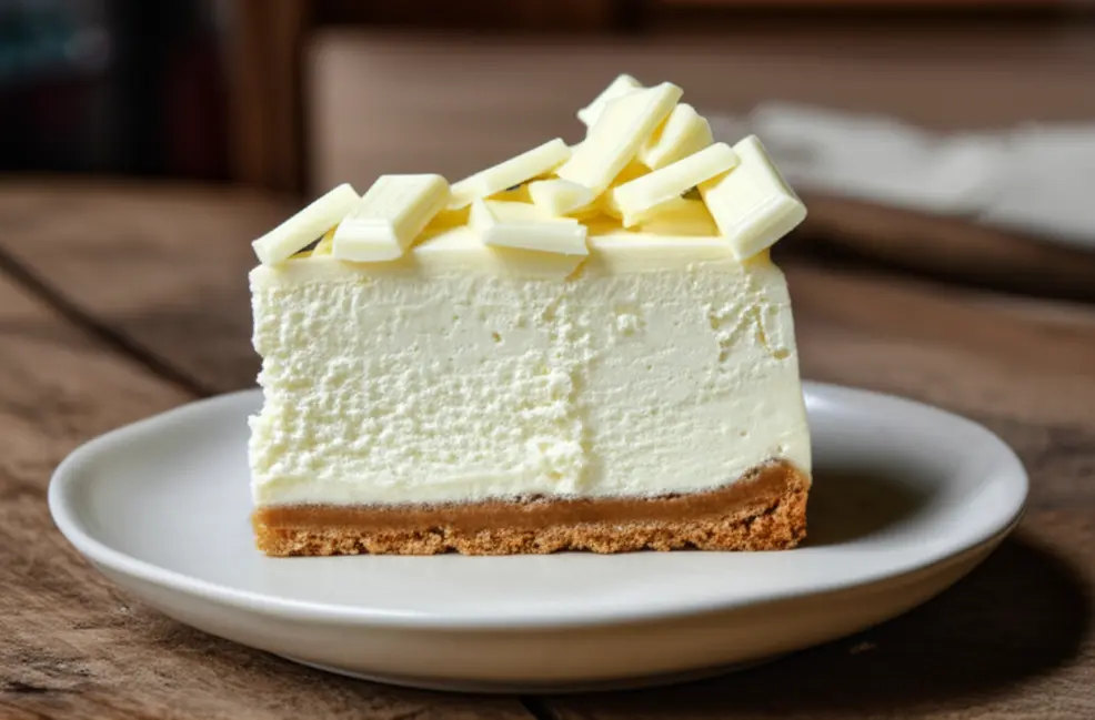 7 Segredos para o Cheesecake de Chocolate Branco Perfeito Por que o cheesecake de chocolate branco conquista paladares