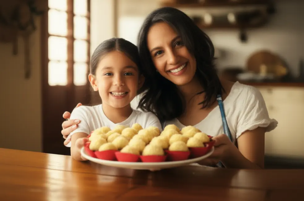 7 Truques e Receita Fácil de Beijinho de Coco que Toda Mãe Vai Amar Por que o Beijinho de Coco é o Docinho Ideal para a Família