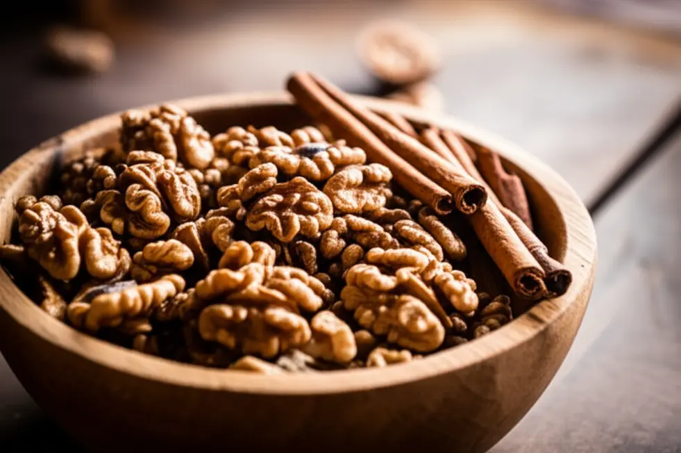 Entendendo as Nozes e a Canela para um Bolo Equilibrado