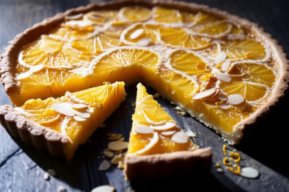 7 Segredos para a Tarte de Laranja e Amêndoa Perfeita Por que a combinação laranja e amêndoa funciona e os erros mais comuns