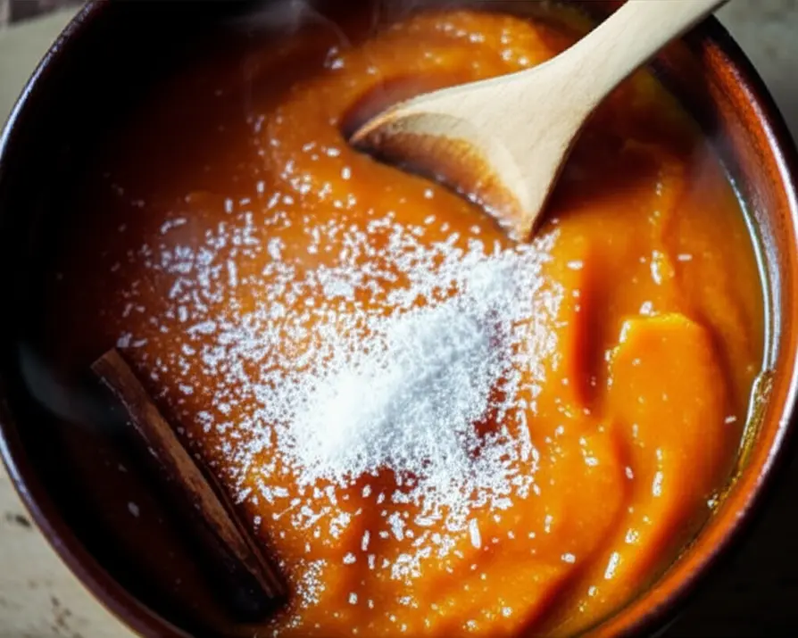 Receita passo a passo do doce de abóbora com coco